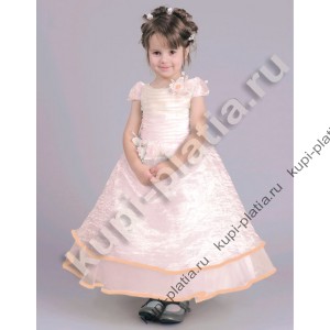 Детское Платье Острица персиковый