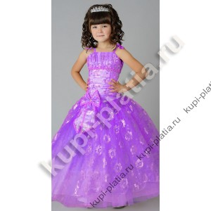 Платье для девочки Марианна фиолет