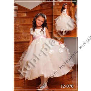Платье для девочки Фея цветов роз 2012-076