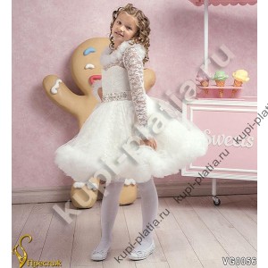Детское Платье Снежинка-балеринка
