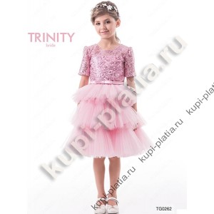Платье для девочки Нарядное розовый