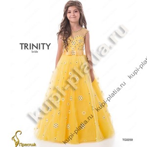 Платье для девочки Желтое Цветочек для девочки