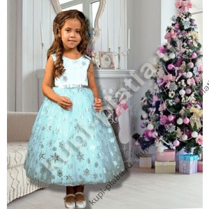 Детское Платье для девочки Снежинка VG0137