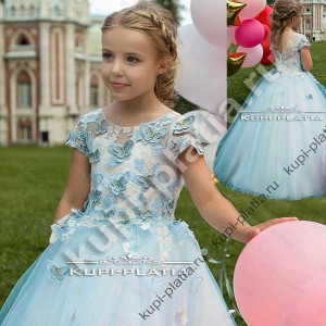 Детское Платье для выступлений Бабочки