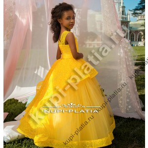 Платье для девочки жёлтое платье Праздник Осени