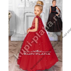 Платье для девочки подарок красное платье Изюминка